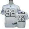 Richard Seymour Oakland Football Jersey - Oakland #92 Football Jersey(White Silver Number)