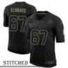 NY Giants #67 George Kennard Black Salute to Service Jersey