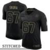 NY Giants #67 Matt Skura Black Salute to Service Jersey