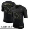 NY Giants #73 Rob Zatechka Black Salute to Service Jersey