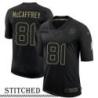 NY Giants #81 Ed McCaffrey Black Salute to Service Jersey