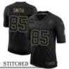 NY Giants #85 Jeff Smith Black Salute to Service Jersey