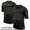 NY Giants #89 Ed Marshall Black Salute to Service Jersey