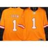 Buccaneers #1 Van Tiffin Orange Football Jersey Stitched