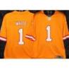 Buccaneers #1 Rachaad White Orange Football Jersey Stitched