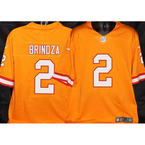 Buccaneers #2 Kyle Brindza Orange Football Jersey Stitched