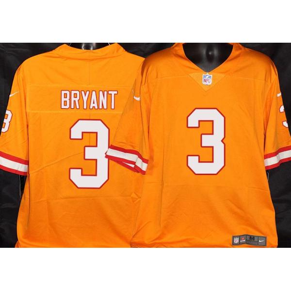 Buccaneers #3 Matt Bryant Orange Football Jersey Stitched