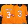 Buccaneers #3 Jameis Winston Orange Football Jersey Stitched