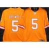 Buccaneers #5 Ray Criswell Orange Football Jersey Stitched