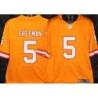 Buccaneers #5 Josh Freeman Orange Football Jersey Stitched