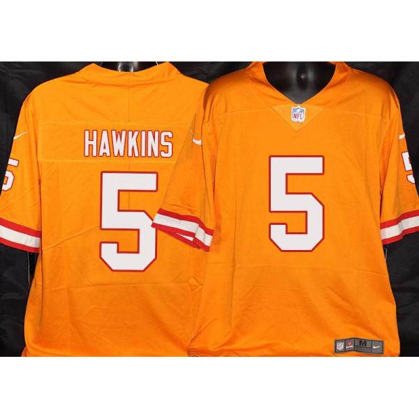 Buccaneers #5 Courtney Hawkins Orange Football Jersey Stitched