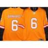 Buccaneers #6 Tommy Barnhardt Orange Football Jersey Stitched