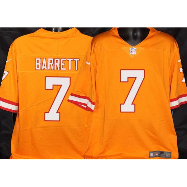 Buccaneers #7 Shaquil Barrett Orange Football Jersey Stitched