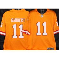 Buccaneers #11 Blaine Gabbert Orange Football Jersey Stitched