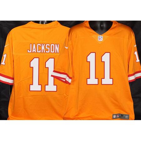 Buccaneers #11 DeSean Jackson Orange Football Jersey Stitched