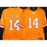 Buccaneers #14 Chuck Fusina Orange Football Jersey Stitched