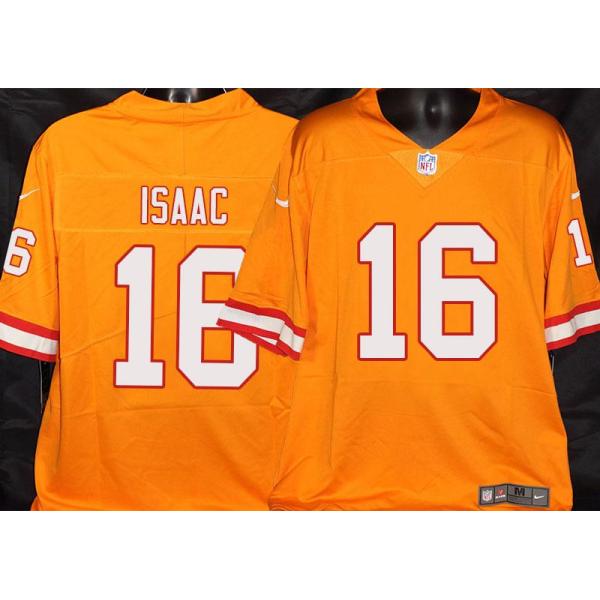 Buccaneers #16 Keenan Isaac Orange Football Jersey Stitched