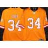 Buccaneers #34 Reggie Cobb Orange Football Jersey Stitched