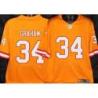 Buccaneers #34 Earnest Graham Orange Football Jersey Stitched