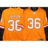 Buccaneers #36 Tanard Jackson Orange Football Jersey Stitched