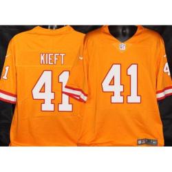 Buccaneers #41 Ko Kieft Orange Football Jersey Stitched