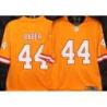 Buccaneers #44 Bill Baber Orange Football Jersey Stitched