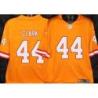 Buccaneers #44 Dallas Clark Orange Football Jersey Stitched