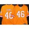 Buccaneers #46 Blue Adams Orange Football Jersey Stitched