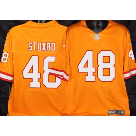 Buccaneers #48 Grant Stuard Orange Football Jersey Stitched