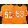 Buccaneers #53 Olakunle Fatukasi Orange Football Jersey Stitched