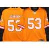 Buccaneers #53 James-Michael Johnson Orange Football Jersey Stitched