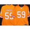 Buccaneers #59 Andy Hawkins Orange Football Jersey Stitched