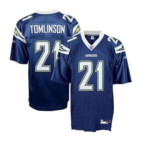 LaDainian Tomlinson San Diego Football Jersey - San Diego #21 Football Jersey(Navy)