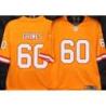 Buccaneers #60 Randy Grimes Orange Football Jersey Stitched