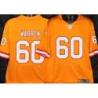 Buccaneers #60 Jeremiah Warren Orange Football Jersey Stitched