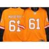 Buccaneers #61 Tony Mayberry Orange Football Jersey Stitched