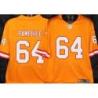 Buccaneers #64 Kevin Pamphile Orange Football Jersey Stitched