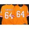 Buccaneers #64 Don Pumphrey Orange Football Jersey Stitched