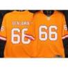 Buccaneers #66 Ryan Benjamin Orange Football Jersey Stitched