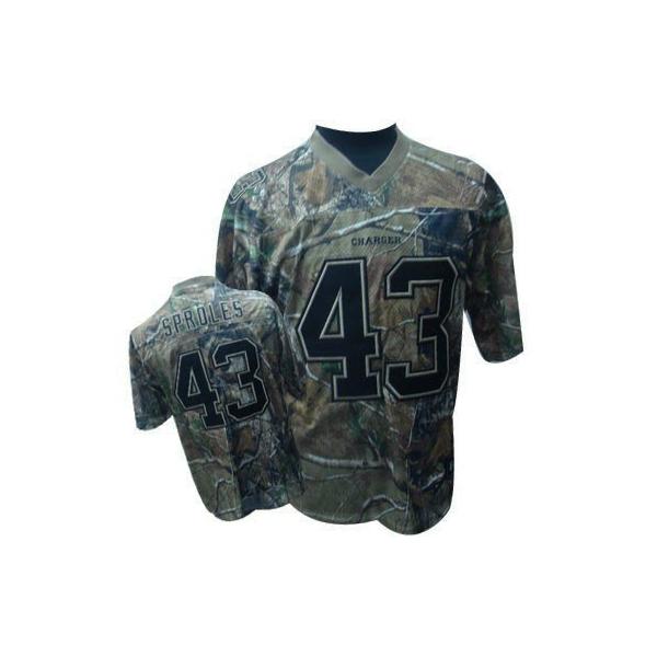 Darren Sproles San Diego Football Jersey - San Diego #43 Football Jersey(Camo)