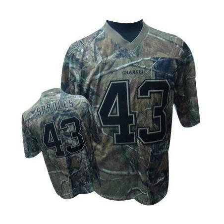 Darren Sproles San Diego Football Jersey - San Diego #43 Football Jersey(Camo)