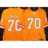 Buccaneers #70 Charles McRae Orange Football Jersey Stitched