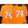 Buccaneers #74 Mike Current Orange Football Jersey Stitched