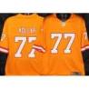 Buccaneers #77 Bill Kollar Orange Football Jersey Stitched