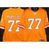 Buccaneers #77 J.D. Maarleveld Orange Football Jersey Stitched