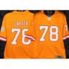 Buccaneers #78 Walter Carter Orange Football Jersey Stitched