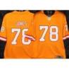 Buccaneers #78 Marcus Jones Orange Football Jersey Stitched