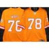 Buccaneers #78 Tristan Wirfs Orange Football Jersey Stitched