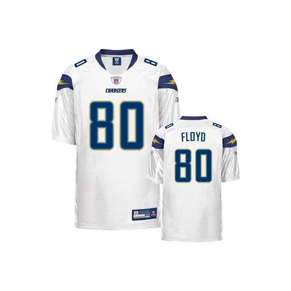 Malcom Floyd San Diego Football Jersey - San Diego #80 Football Jersey(White)