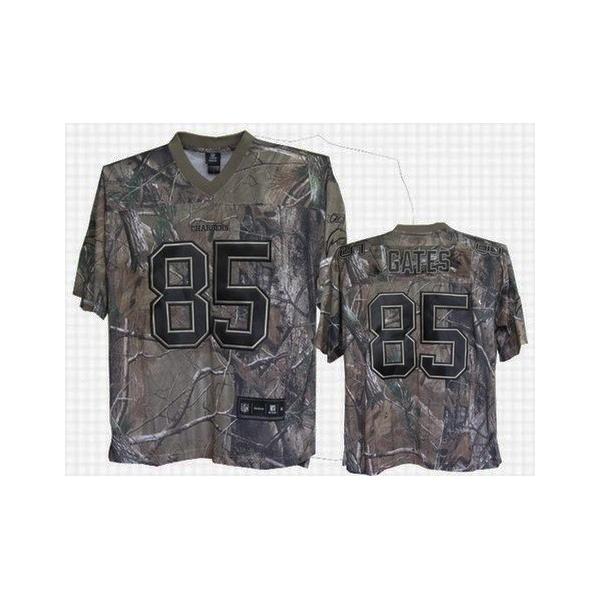 Antonio Gates San Diego Football Jersey - San Diego #85 Football Jersey(Camo)